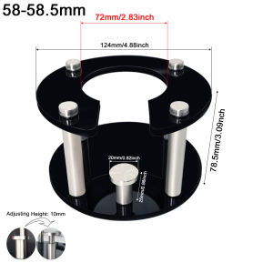 51/54/58mm Coffee Portafilter HolderEspresso Tamper Stand Espresso Holder Fits 51/54/58mm Portafilters(Only Sell Stand)