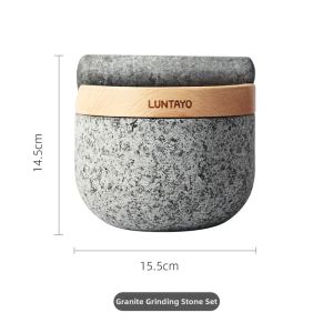 LUNTAYO | Manual Granite Rendering Bowl