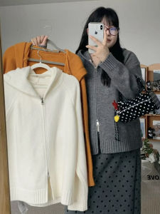 plus Size Fashionable Thickened Hoodie Sweater Coat Women Autumn Winter Loose Slimming Stylish Top Commute Winter Collection