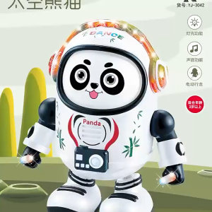 SKISOPGO Space Panda Electric Music Toy Singing & Dancing with Light Mainan Budak Kanak