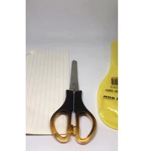 Kéo cắt giấy thủ công loại 132mm siêu bén dành cho học sinh viên văn phòng