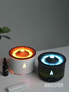 Jellyfish Smoke Ring Aroma Diffuser Creative Volcanic Air Humidifier Aromatherapy for Home Office Bedroom/Essential Oil Set
