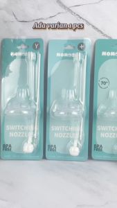 5cm Nipple Wide Neck Putih Nipple Dot Sippy Sedotan Pengganti Dot Nipple Dot Bayi BPA Free BB102MO