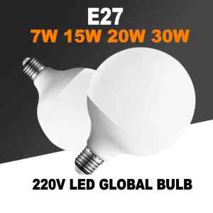 LED Bulbs E27 30W 20W 15W 7W 220V 230V G80 G95 G120 Energy Saving Global Light Lampada Ampoule LED Light Bulb LED Lamp