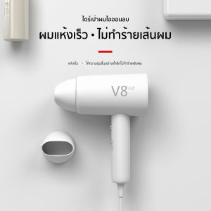 CoolAstyler ไดร์เป่าผม พกพา 2000W ไดเป่าผม มอก. hairdryer เป่าผม ไอออนิคดูแลเส้นผม เครื่องเป่าผม AI ลมแรง รับประกัน1ปี