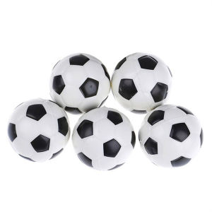 5pcs Mini Soft Football Basketball Baseball Tennis Rugby Toy Foam Rubber Squeeze Ball Anti Stress Toy Balls Soccer Hand Exercise