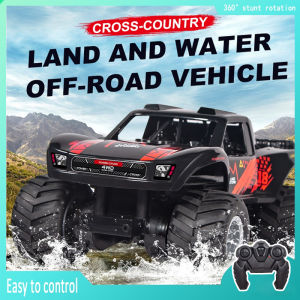 JJRC Q156 4WD 2.4G Amphibious Off-road Climbing RC Flip Stunt Car Racing All-terrain Waterproof Childrens RC Toys Gifts