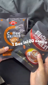 GOLDEN CROWN Permen Kopi Original dan Latte Coffee Candy 1 Box isi 20 Sachet HALAL BPOM