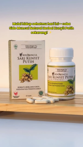 Sido Muncul Natural Sari Kunyit Putih 30’k - Membantu Memelihara Kondisi Kesehatan pada Penderita Kanker