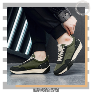 QXshop สวยฉ่ำมาก รองเท้าผ้าใบแฟชั่นทรงสปอร์ตสุดเท่ห์  วัสดุคุณภาพดีสวมใส่สบายใส่ได้ทุกโอกาส หนุ่มๆไม่ควรพลาด  ต้องมีนะคะ