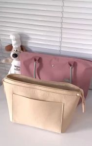 Lightweight felt travel pouch lining – suitable for cosmetics accessories and handbags