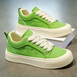 CONGLINSHIZI | Popular Stylish Mens Canvas Shoes Green