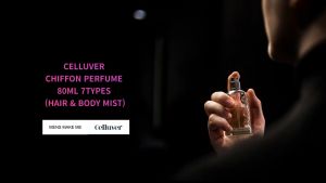 🔥SG READY STOCK🔥(Made in South Korea) STATC CELLUVER CHIFFON PERFUME 80/70ml Hypoallergenic body mist Korea