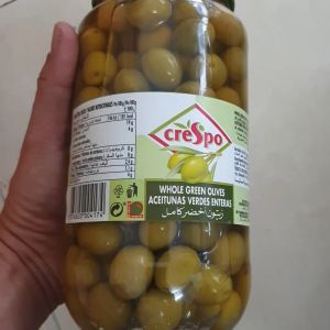 OLIU XANH NGUYÊN TRÁI CRESPO 935ML nhập khẩu Tây Ban Nha