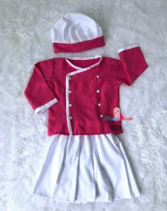 Baju Koki Chef Anak Laki-laki Bayi Newborn Kostum Foto Cloth Tidak Ada Merek