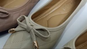 Nasru - Flat Shoes Wanita Kulit Kerja Kuliah Formal Casual - PDR11