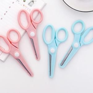 Kéo Cắt Giấy Thiết Kế An Toàn - Kéo Thủ Công Học Sinh - LAZYL