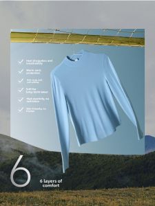 Beneunder | Warm and Fitting Womens Half-High Neck Underwear