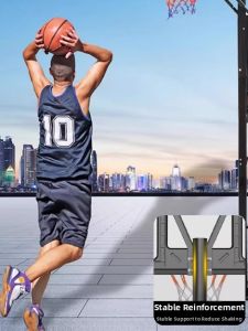 Wolk Wook | Portable Adjustable Basketball Hoop
