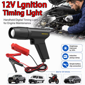 12V Inductive Ignition Timing Light Car Motorcycle Petrol Engine Ignition Timing Strobe Lamp Automotive Marine Repair Tool