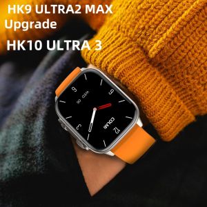 New Origina HK10 ULTRA 3 Smartwatch Men 4G ROM ChatGPT NFC Compass HK9 ULTRA2 MAX Upgrade Watches Sports BT Call Smart Watch Men