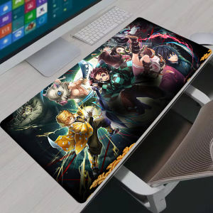 Bandai | Anime D-Demon Slayer Kimetsu No Yaiba Large Mouse Pad XXL Gaming Desk Mat Non-slip Keyboard Pad Computer Laptop Table Protector