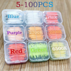 5-100PCS Per Box 3V 38mm Multicolour COB LED Filament For Edison Bulb Lamp Incandescent Light Diode Accessories Holiday Lighting
