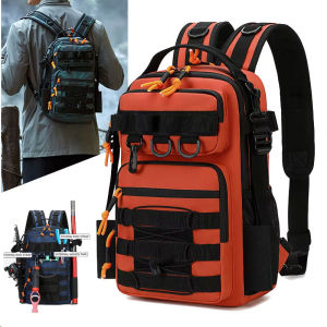 Fishing Tactical Camping Backpack Outdoor Sports Bag Hiking Molle Fish Lure Accessories Tackle Bag for Men Climbing Travel Bag
