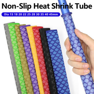 1M/pc Non-Slip 2:1 Heat Shrink Tube Dia15 18 20 22 25 28 30 35 40 45mm Insulated Sleeve Anti Skid Racket Handle Grip Fishing Rod