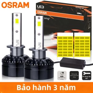 Osram | Bóng Đèn Pha LED OSRAM H1 50W Mini Turbo Fan Auto Light Diode 6000K Đèn Sương Mù Cho Ô Tô Lắp Đặt Phổ Thông Với Chip ETI-CLW 12V