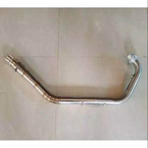 Leheran pipa knalpot sonic supra gtr roat race terbaru bahan stenlis inset 50