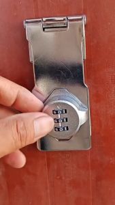 Chốt cửa lật có khóa số mật khẩu an toàn.