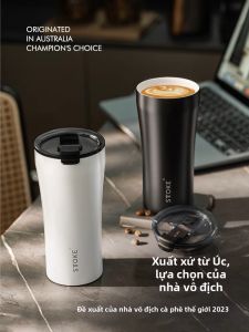 STTOKE | Stainless Steel Ceramic Inner Travel Mug Thermal & Cooling