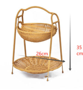 Giá Treo Trái Cây Nhiều Lớp Bằng Tre Sáng Tạo Mùa Xuân Tươi Mới Sang Trọng Trang Trí Phòng Khách Giá Đựng Đồ Ăn Nhẹ Đồ Ăn Nhanh Đồ Ăn Nhẹ