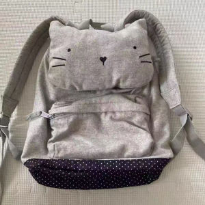 Túi Đeo Vai Đôi Hoạt Hình Mèo Dễ Thương Phong Cách Nhật Bản Dung Tích Lớn Túi Học Sinh Thường Ngày Túi Học Sinh Túi Học Sinh