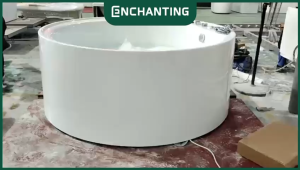 ENCHANTING Smart Bathtub Kamar Mandi Acrylic Material E8627