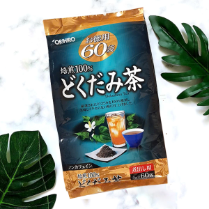 Trà Hỗ Trợ Th.ải Độc giúp mát gan thanh lọc cơ thể Diếp Cá Orihiro ( túi 60 gói) chính hãng Nhật Bản