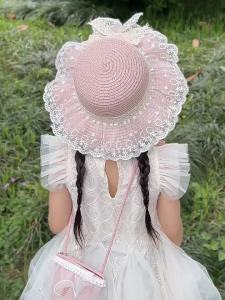 Lace Trimmed Sun Hat Breathable