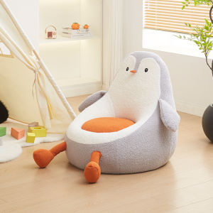 Cute Little Penguin Lazy Sofa Chair for Living Room Balcony Small Apartment Comfortable Seat Modern Simple Style Adult Universal