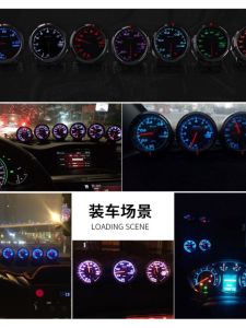 Đài Loan Xe Sửa Đổi Turbo Áp Suất Dầu Nhiệt Độ Nước Đồng Hồ Tốc Độ Tăng Cường Ba Đồng Hồ Đo Defi D Mẫu Hỗ Trợ Lắp Đặt