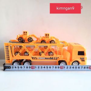 Đồ chơi hộp xe công trình chạy trớn cho bé