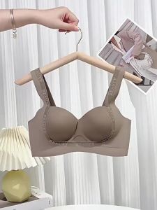Seamless Underwear Push up Wireless Vest Breast Holding Push up Anti-SAG Bra Bra Without Steel Ring Soft Skin-friendly Breathable And Not Stuffy Gather No Leakage Of Traces No Trace Beauty Back Underwear