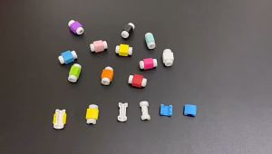 Silicone USB Cable Protector Earphone Wire Cord Protection Cover Data Charger Line Protective Sleeve