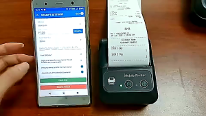 PT-280 Receipt Printer Bluetooth Thermal | 50mm Receipt Paper | Line Thermal Printer | Android iOS Windows | Plastic