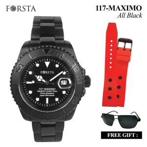 FORSTA MAXIMO 117 Gold / All Black - Jam Tangan kesehatan