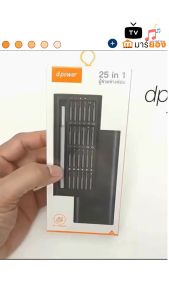 เซ็ทไขควงเอนกประสงค์ รุ่น TO-01 ชุดไขควง 25 in 1 หัวแม่เหล็ก ไขควงเล็ก ไขควงซ่อมมือถือ ประกัน 1 ปี