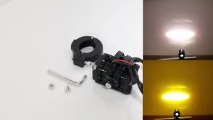 1/2 Chiếc Đèn LED Xe Máy Đèn Laser Trước Sương Mù Ngoài Đường ADV GS Xe Tải UTV Phụ Trợ Đèn Lái 12V 24V