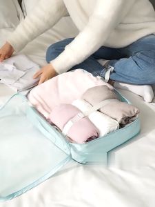 8 In 1 Travel Bag Tas Travel Organizer Bag Pouch Set Storage Luggage Bag Tas Penyimpanan Travel Tas Travel Organizer Koper