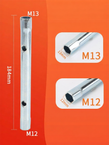 Installation and Removal Nut and Cap Wrench for Tight Spaces