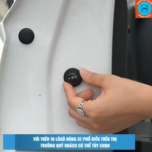 Đệm giảm chấn ô tô - Nút giảm lực đóng cửa xe ô tô - Miến dán chống xốc ( Núm Không Logo )